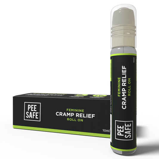 Pee Safe Feminine Cramp Relief Roll On for Period Pain - 10 ML