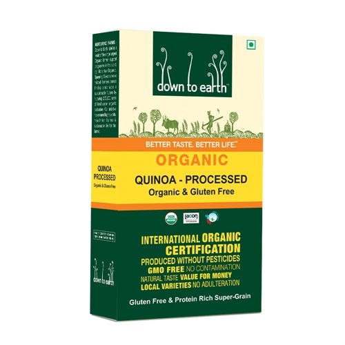 Processed Quinoa 250g by Down to Earth