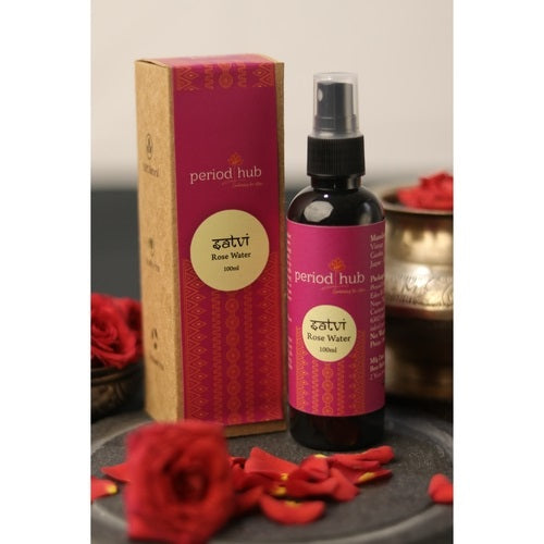 Satvi Premium Rose Water by Period Hub