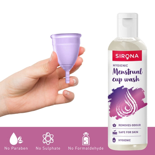 Sirona Hygiene Menstrual Cup Wash - 100ml