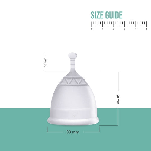 Sirona Reusable Menstrual Cup for Women - Small Size, Ultra Soft, Odour & Rash Free, No Leakage, Protection For Upto 10-12 Hours, FDA Approved