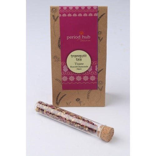 Tranquili-tea Tisane Rose & Chamomile by Period Hub