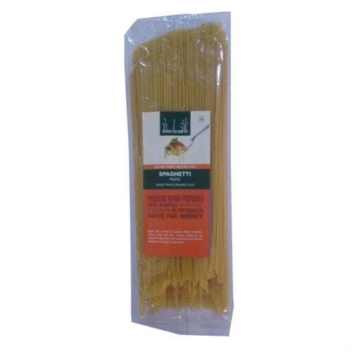 Organic Wheat flour Spaghetti Pasta 500g by Down to Earth