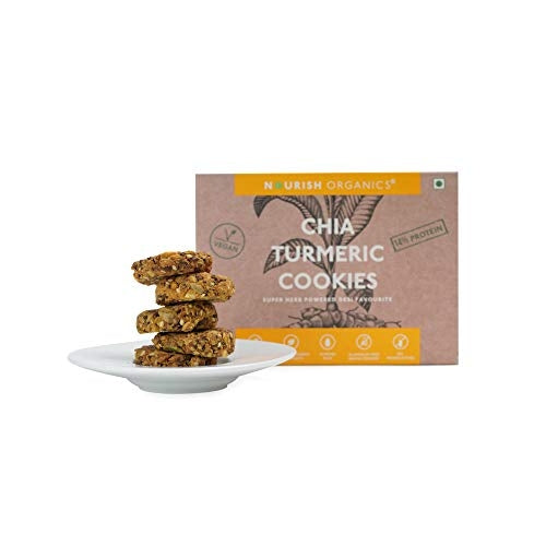 Nourish Organics Chia Turmeric Cookies