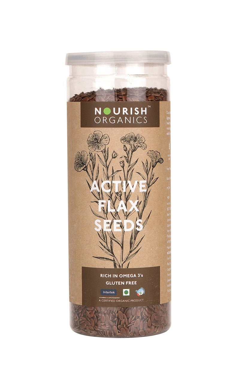 Nourish Organics Active Flax Seeds