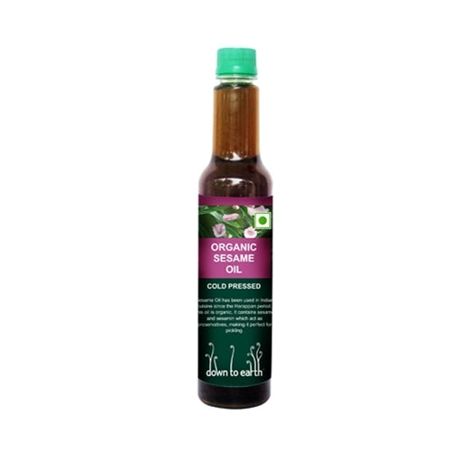 Organic Edible Sesame Oil 500 ml by Down to Earth